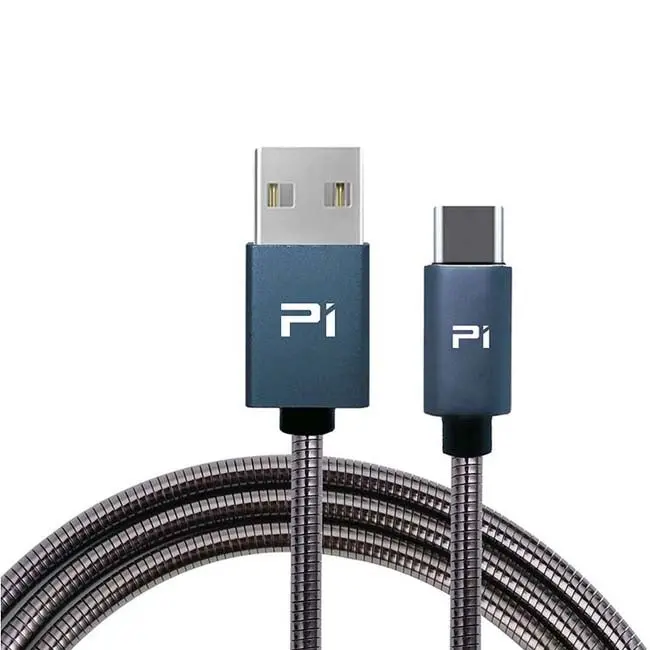 Tc11 High-Speed Usb-A To Usb-C Cable – 3.3-Foot Braided Metal Sync & Fast-Charge Cord 1