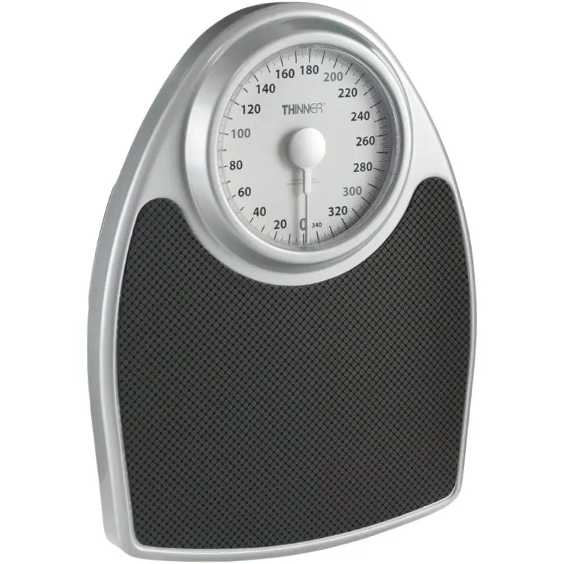 Th100Sps Analog Bathroom Scale – 6.5-Inch Dial Face, 330 Lb Mechanical Capacity 1