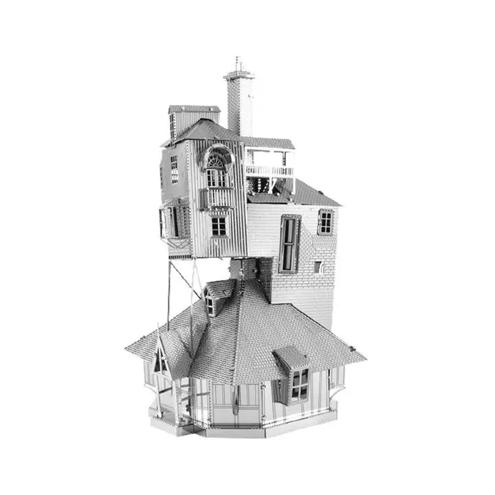 The Burrow – Weasley Family Home Metal Earth Model Kit – 2-Sheet Harry Potter Replica 1