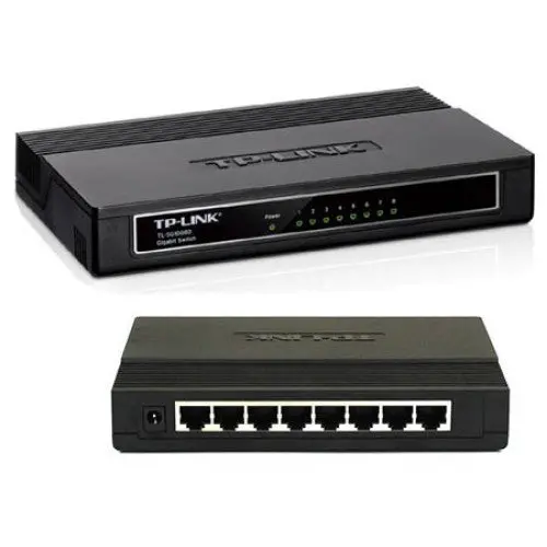 Tl-Sg1008D Gigabit Ethernet Switch – 8-Port 10/100/1000Mbps Unmanaged Desktop Model 1