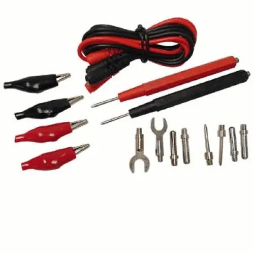 Tlm10 — Professional Test Lead Set With Alligator Clips And Accessories 1