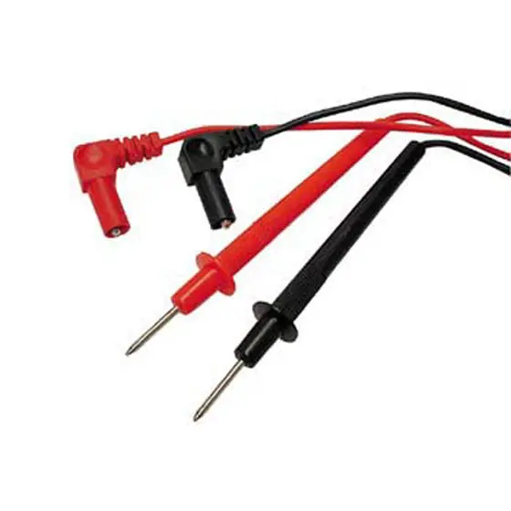 Tlm4 – Multi-Meter Test Lead Set, 3 Ft, Red/Black, With Protective Caps 1