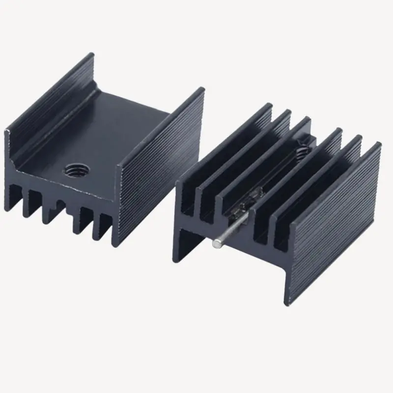 To-220 Aluminum Heat Sink – 20 Mm × 14 Mm × 10 Mm Profile 1