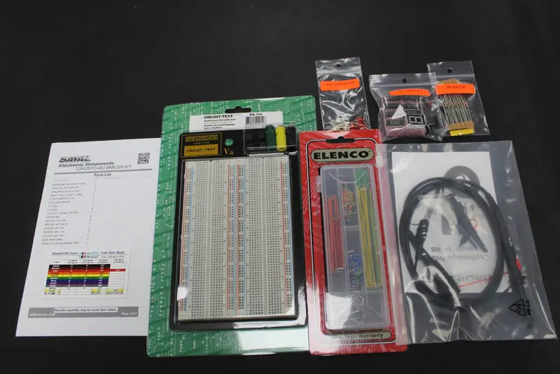 Toronto Metropolitan University Bme328 Lab Kit – Biomedical Electronics Course Package 1
