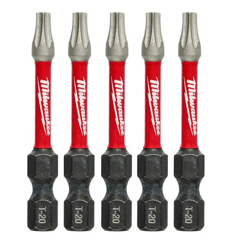 Torx Bit T20 – 2" Length, Pack Of 5 1