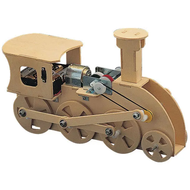 Trainmech Engineering Kit – Realistic Locomotive Model Building Set With Paint Supplies 1