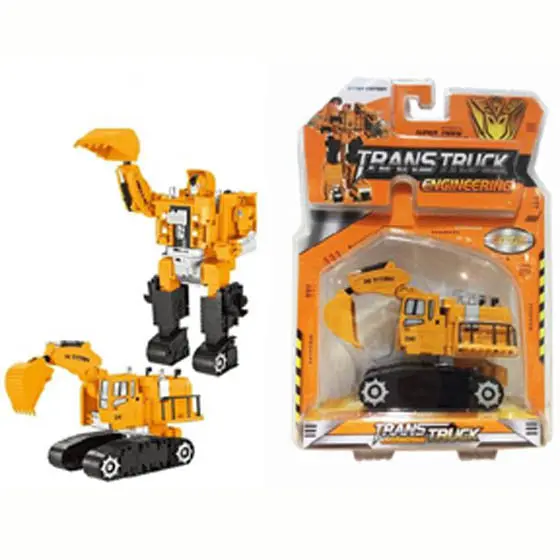 Transtruck Excavator Toy – 6-Inch Die-Cast Construction Vehicle 1