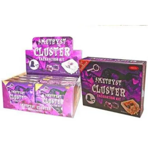 Treasure Hunt Amethyst Crystal Cluster Dig Kit For Kids 1