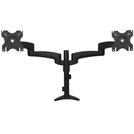 Triple-Screen Monitor Desk Mount – Supports 15–24 Inch Displays, 8 Kg Load, Tilt & Swivel 1