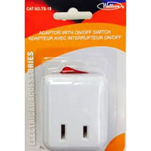 Ts-18 - Single-Gang Wall Tap Outlet Featuring Built-In Toggle Switch 1