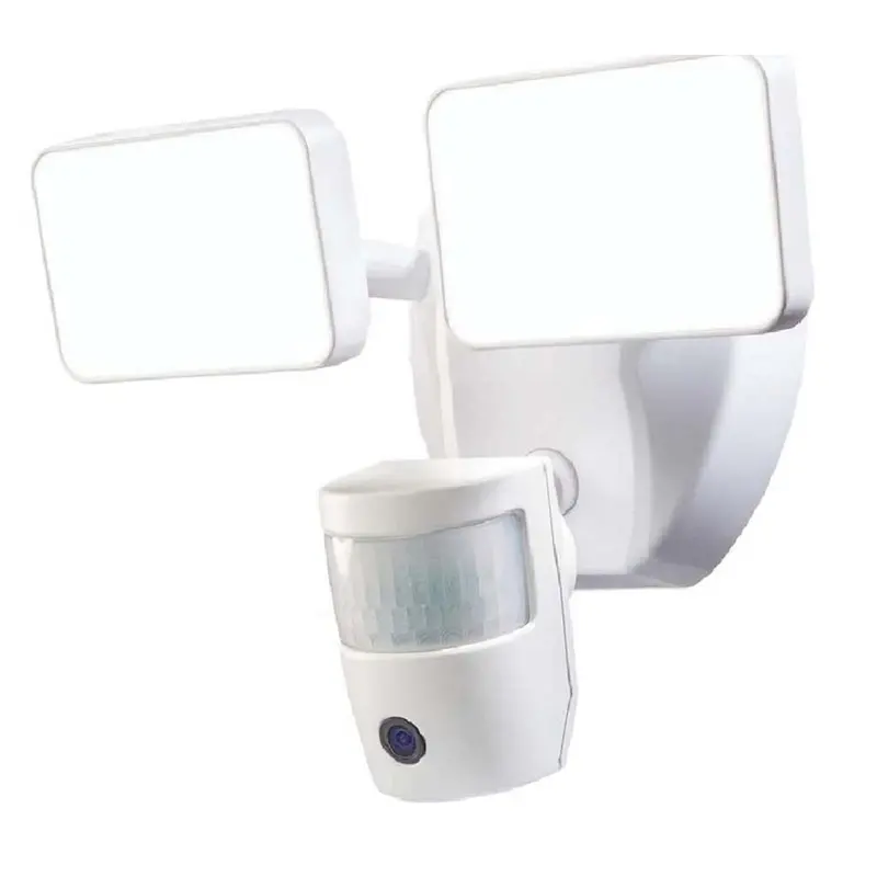 Twin-Head Motion-Activated Security Light – 1080P Hd Video, 2000-Lumen Led Output 1