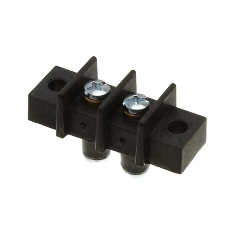 Two-Pole Flush-Mount Terminal Block – Single-Row Layout 1