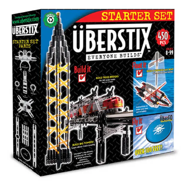 Ubertropolis Tower-Building Construction Set – 601-Piece Kit 1