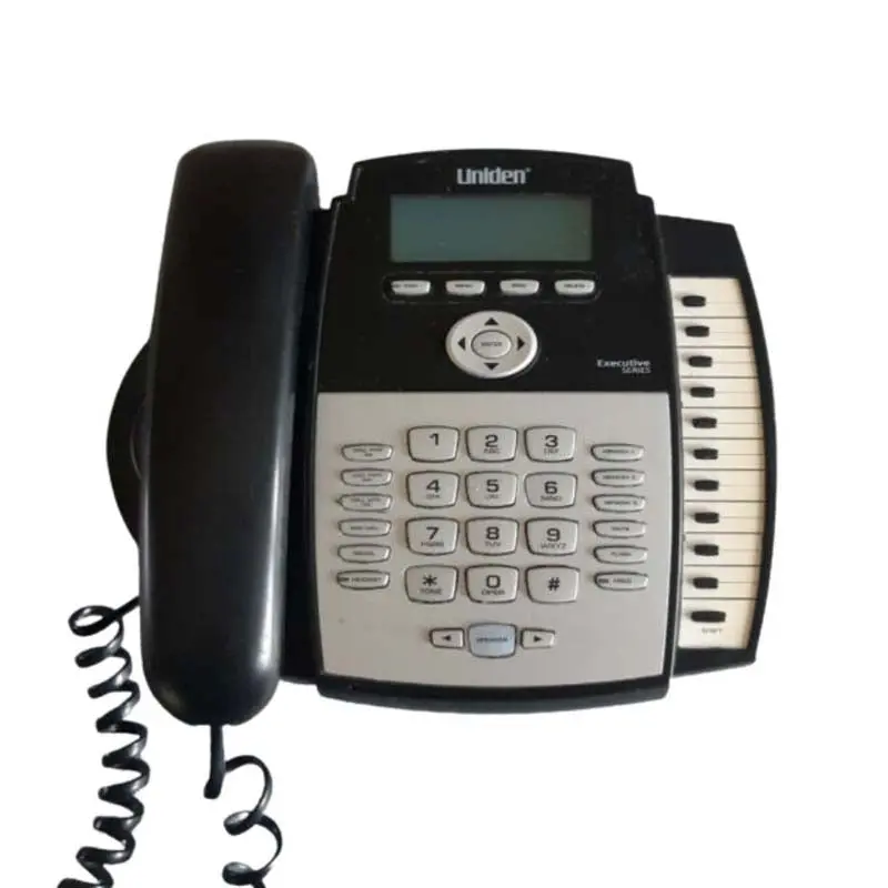 Ucis135 – Corded Telephone With Speakerphone And Caller Id Display 1