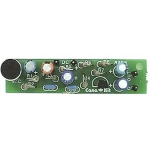 Uk495 Electret Condenser Mic Preamp — Fully Assembled, Low-Noise Audio Amplifier Module 1