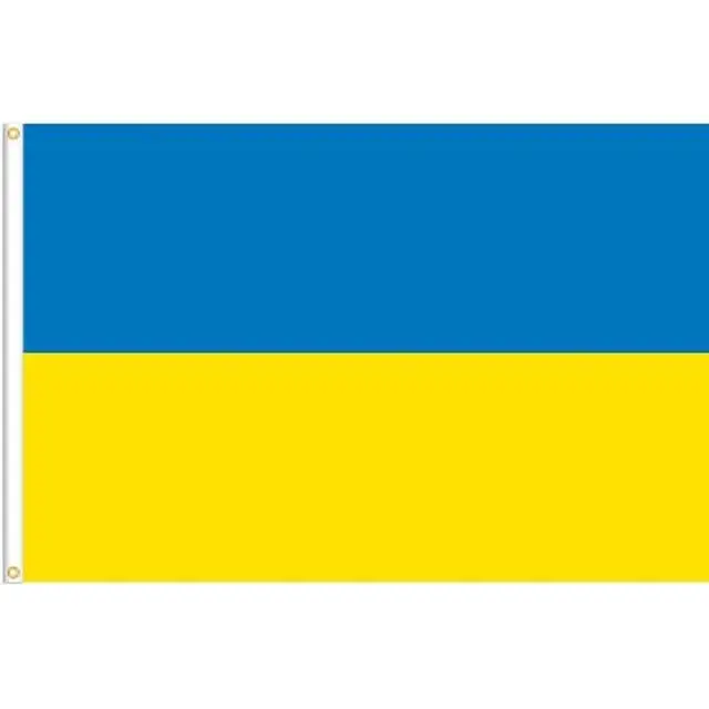 Ukraine 3X5 Ft Official National Flag – Fade-Resistant Souvenir 1