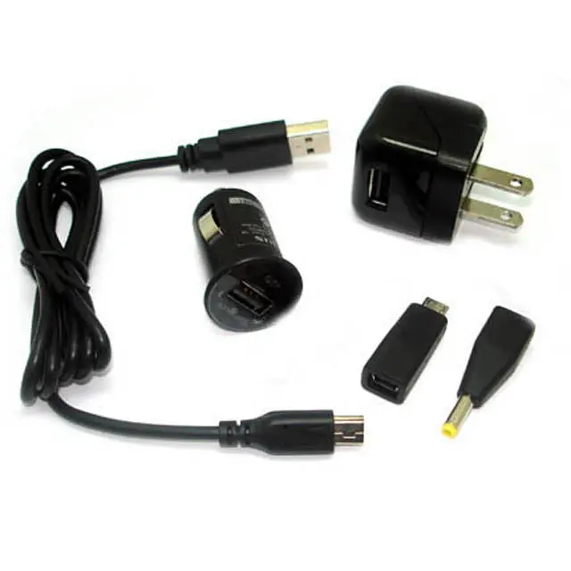 Universal Usb Wall And Car Charger – Micro/Mini Usb Support (Model Apm04Us-50R-B) 1
