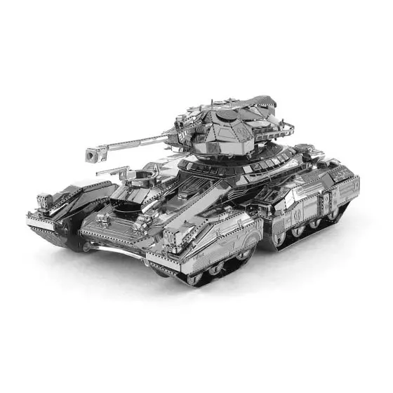 Unsc Scorpion Tank 3D Metal Model Kit – Halo Universe Military Vehicle Build 1