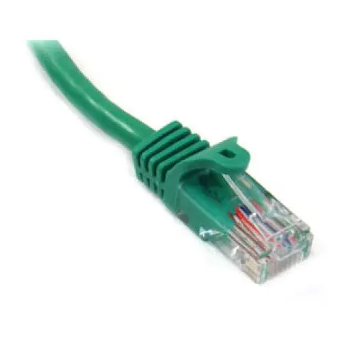 Urt46Efu/25F4A5 Cat6E Green Snagless Patch Cable – 25-Foot Length With Booted Connector 1