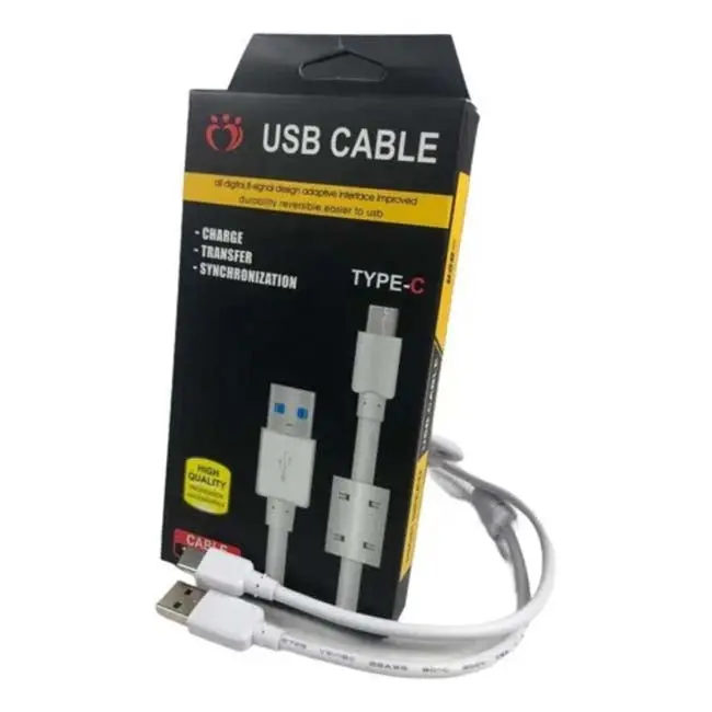 Usb 3.0 A-Male To Usb-C Cable – 4.9 Feet, Assorted Colors 1