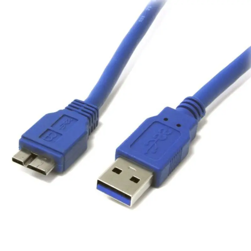 Usb 3.0 A-To-Micro-B Cable – 10 Ft, Blue 1