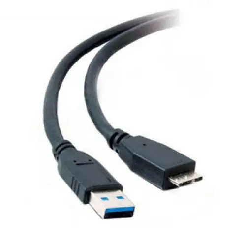 Usb 3.0 A-To-Micro-B Cable – 6-Foot Black High-Speed Data & Charging Cord 1