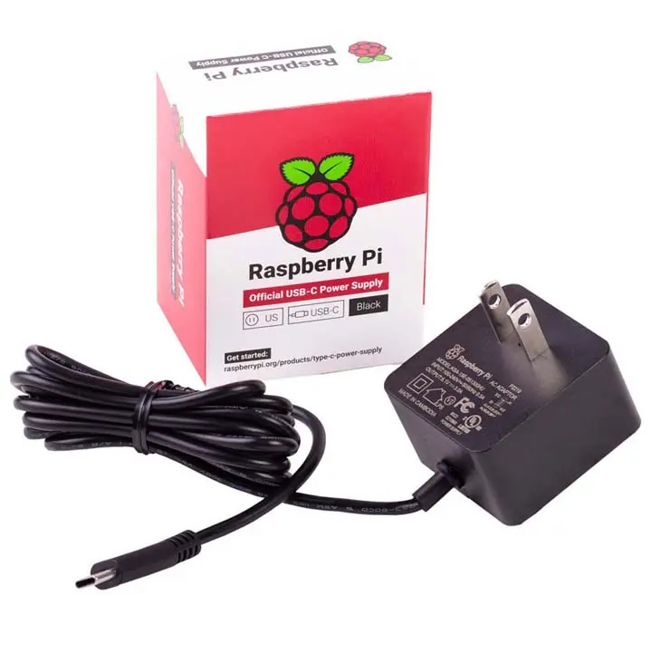 Usb-C Wall Charger – 5.1V / 3A Power Supply For Raspberry Pi 4 1