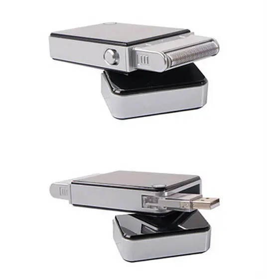 Usb-Rechargeable Travel Electric Shaver 1