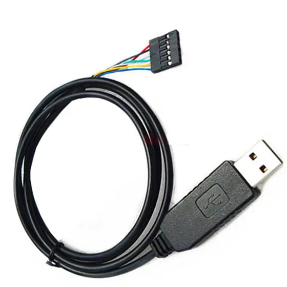 Usb-To-Ttl Serial Adapter Cable – 6-Pin, 3 Feet, 5V Vcc / 3.3V I/O 1