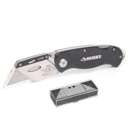 Utility Knife With 5 Replaceable Blades – Heavy-Duty Cutting Tool 1