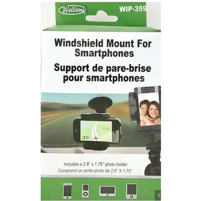 Vehicle Windshield Mount – Adjustable Smartphone Holder For Cars 1