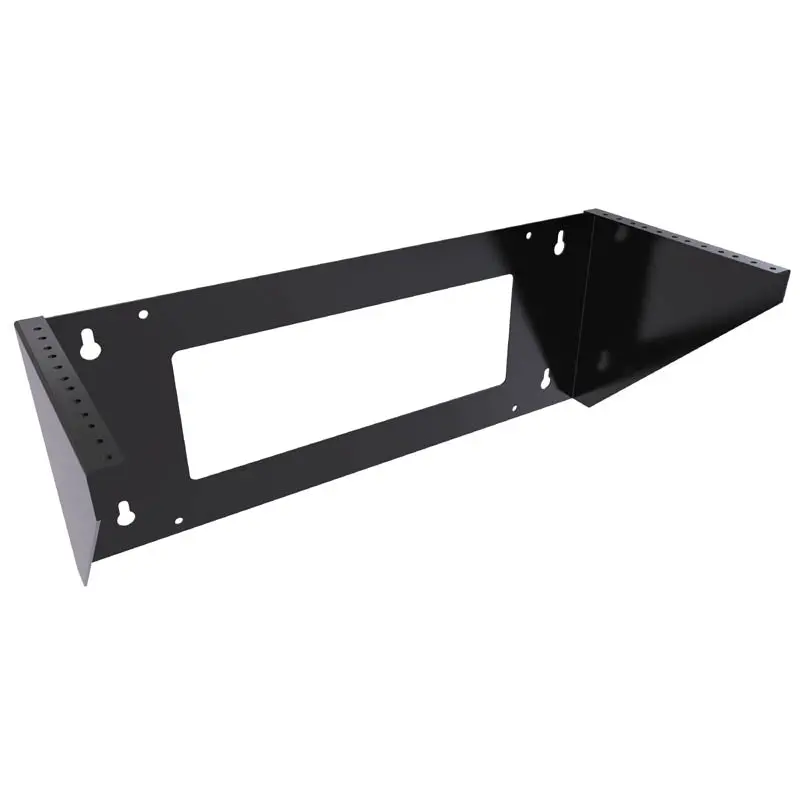 Vertical 4U Wall-Mount Rack Bracket – 11.19″ H × 11.19″ D × 19″ W 1