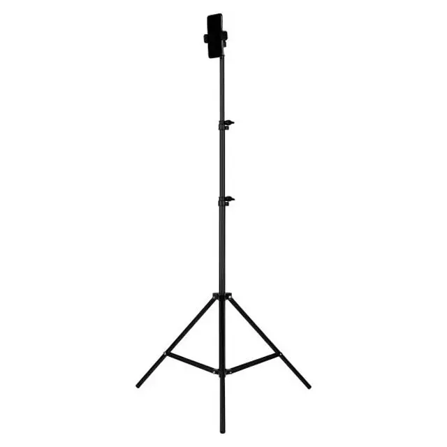 Vk-6511-Bk - Adjustable Smartphone Tripod Stand With 6-Foot Maximum Extension 1