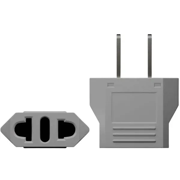 W3 – Compact Travel Adapter: North American Plug To Universal Socket Converter 1