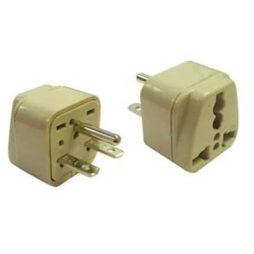 Wa-18 North America 240V-To-Universal Travel Adapter With Ground 1