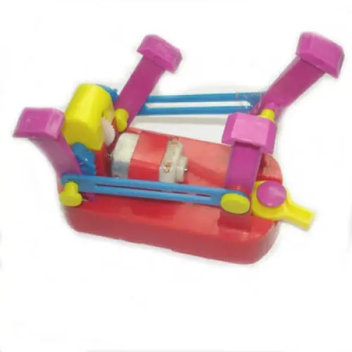 Wacky Walking Robot Kit – Wind-Up Mechanical Toy With Animated Motion 1