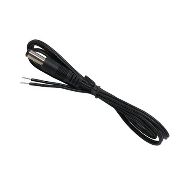 Wcw-6200 Dc Paired Wire Kit: 20 Awg Black/White Conductors, 6-Foot Length, With 1.7×4×8.4 Mm Plug 1