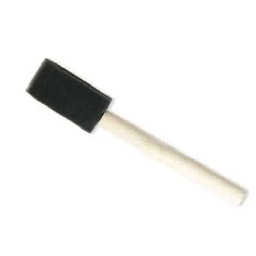 Whh-2695 Foam Painting Brush Set – Wooden Handles, 6" Length – 5-Pack 1