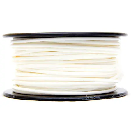 White Abs 3D Printing Filament – 3 Mm Diameter, 0.5 Kg Spool, 1.25" Center Hole 1