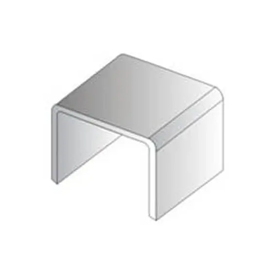 White Coupling Adapter For 1.5" × 0.75" Raceway – Kfj-5469 Ready 1