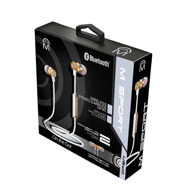 Wireless Bluetooth Earbuds With Mic – White, 60Mah Battery 1