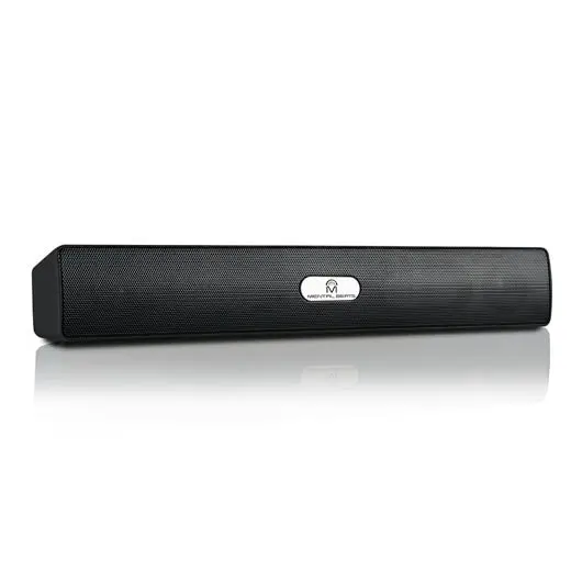 Wireless Bluetooth Speaker – Portable Black Unit With Built-In Microphone 1