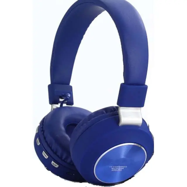Wireless On-Ear Bluetooth Headphones – Blue, Built-In Mic, 32 Ω, 50 Mw 1