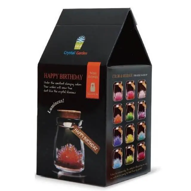 Wish Flower Crystal Garden Kit – Customizable Messages & Colors 1