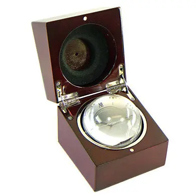 World Map Table Clock With Quartz Movement — Requires Sr927Sw Battery 1