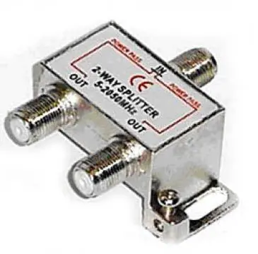 Wsat-2Bc Satellite Signal Splitter — 2-Way, 5–2050 Mhz, Dc-Pass Enabled 1