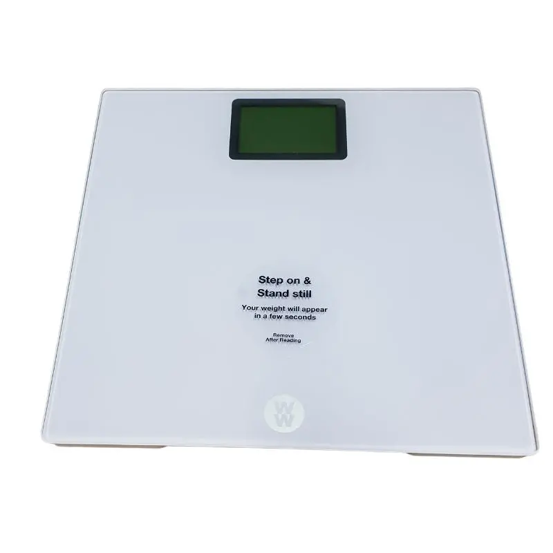 Ww514Z Digital Bathroom Scale – Compact 2-Inch Blue Backlit Display, 400 Lb Max Weight 1