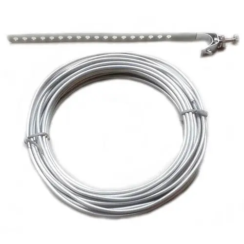 Wzz-64 – 8-Awg Aluminum Grounding Wire – 25-Foot Roll With Mounting Bracket 1