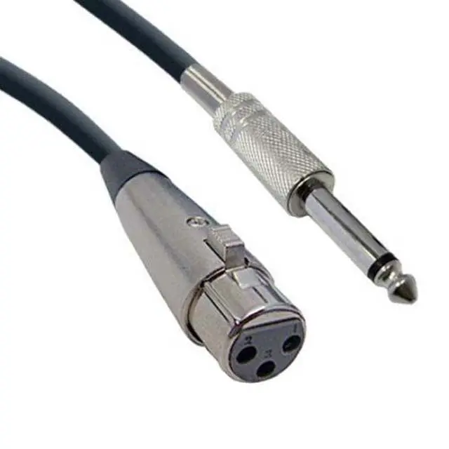 Xlr To 6.3Mm Mono Audio Cable – 12 Feet, Balanced Connection 1