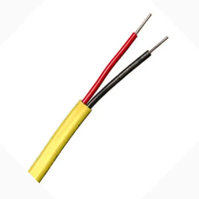 Yellow 22 Awg Solid Unshielded 2-Conductor Cm-Rated Cable – 500 Ft, Coiled 1